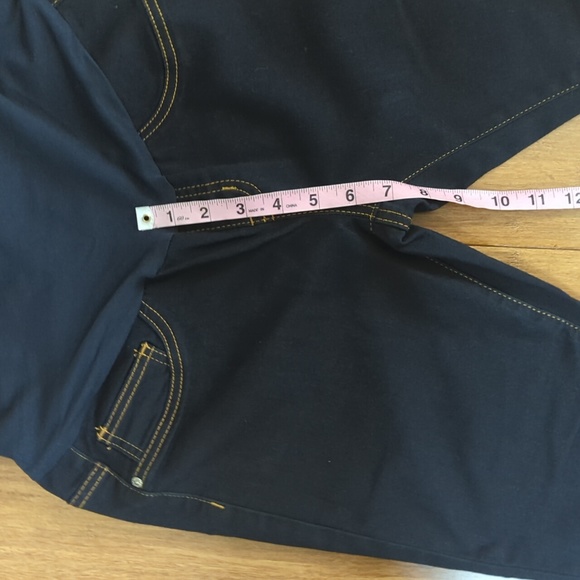 Bella Vida Maternity Dark Wash Maternity SkinnyJeans Medium - Picture 4 of 7